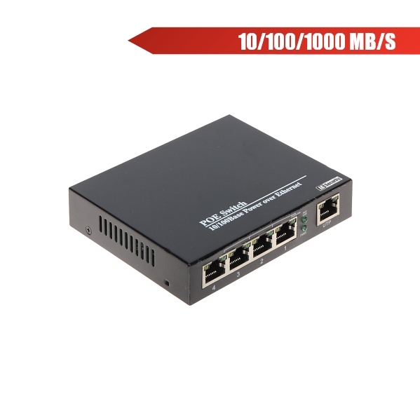 LC-EP-54G - Switch 5 portowy POE